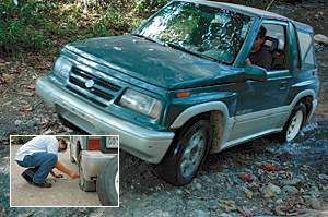 Abenteuerliche Wegstrecken sind keine Seltenheit