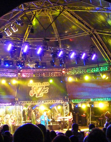 St. Lucia Jazz Festival - Jazz und Soul unter karibischer Sonne  Rainer Heubeck