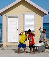 Ambergris Caye: Karibische Betonbauten  N.Bruhn/CariLat