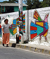 La Palma - Malerei nach Fernando Llort  N.Bruhn/CariLat